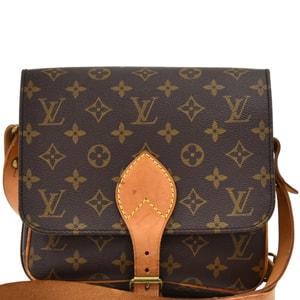 Louis Vuitton Monogram Canvas Cartouchiere MM Shoulder Bag