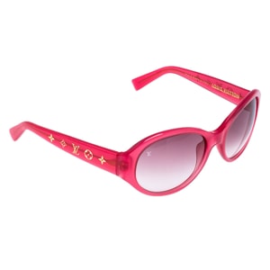 Louis Vuitton Pink/ Pink Gradient Z0236W Oval Sunglasses