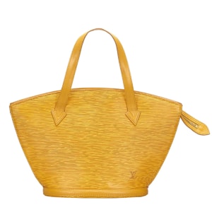 Louis Vuitton Yellow Epi Leather Saint Jacques PM Short Strap Bag