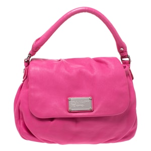 Marc by Marc Jacobs Pink Leather Classic Q Lil Ukita Satchel