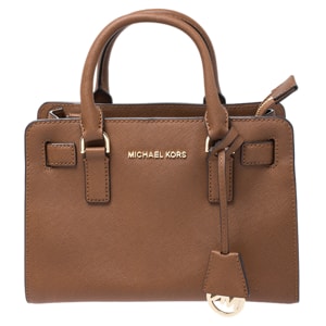 MICHAEL Michael Kors Brown Saffiano Leather Tote