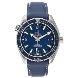 Omega Blue Titanium Seamaster Planet Ocean 232.92.42.21.03.001 Men's Wristwatch 42 MM