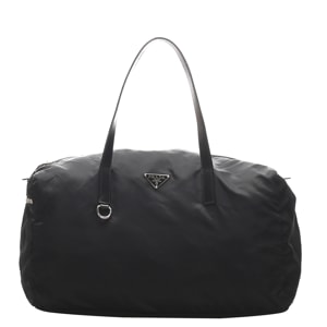 Prada Black Nylon Tessuto Travel Bag