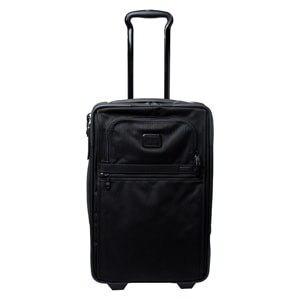TUMI Black Nylon 2 Wheel Expandable II Carry On Luggage