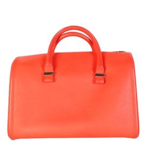 Victoria Beckham Coral Leather Top Handle Bag