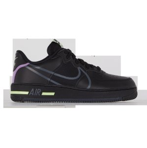 Air Force 1 Low React Nike Noir/violet 40 Male