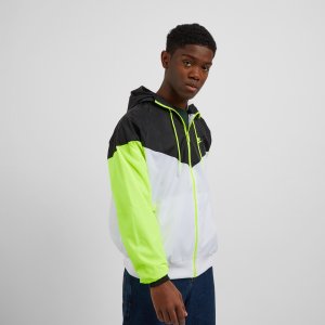 Windrunner Jacket Hd Nike Blanc/noir L Male
