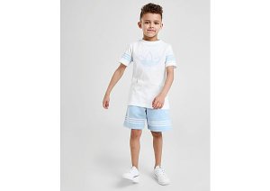 Adidas Originals Ensemble Spirit Outline T-Shirt/Short Enfant - Only at JD - bleu, bleu