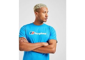 Berghaus Large Logo T-Shirt Homme - Only at JD - bleu, bleu