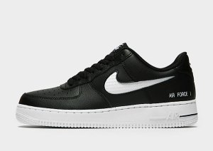 Nike Baskets Air Force 1 Low Mesh Homme - Only at JD - Black/White/White, Black/White/White