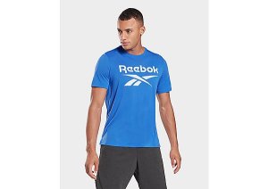 Reebok t-shirt imprimé workout ready supremium - Court Blue, Court Blue