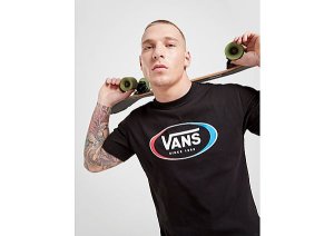 Vans T-shirt Oval Skate Manches Courtes Homme - Only at JD - noir, noir