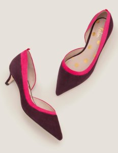Chaussures à petits talons Bryony BER Femme Boden, Purple