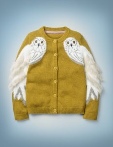 Mini - Gilet hedwige yel fille boden, yellow