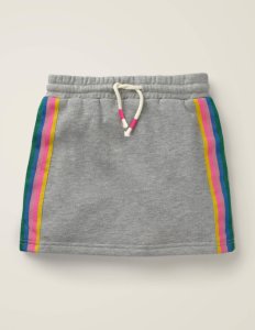 Mini - Jupe-sweat cosy gry fille boden, grey