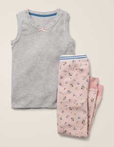 Pyjama avec Top sans manches PNK Fille Boden, Pink