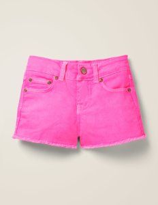 Short en jean PNK Fille Boden, Pink