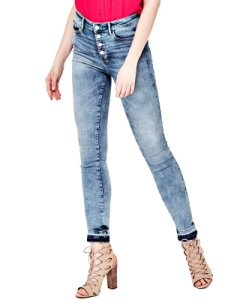 Jeans Skinny Multi-Boutons