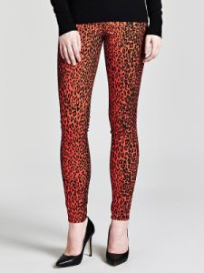 Pantalon Skinny Leopard
