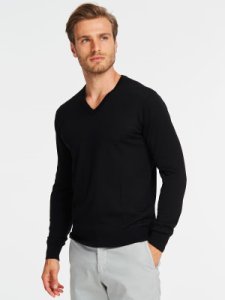 Pull Col V Basique Laine Marciano