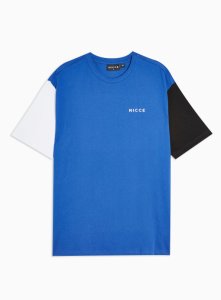 T-shirt classique bleu par Nicce