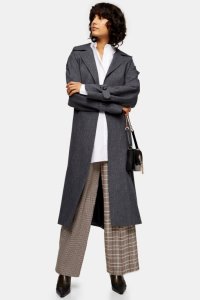 Topshop - Trench gris anthracite - anthracite