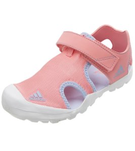 Adidas Kids' Captain Toey Water Shoe Toddler/Little/Big Kid - Chalk Pink/Chalk Blue/Grey One 10K Nylon/Rubber - Swimoutlet.com