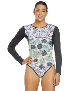 Akela Surf Lineup Reversible High Neck One Piece Swimsuit - Candy Small - Swimoutlet.com