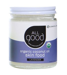 All Good Organic Coconut Oil Skin Food - Lavender 7.5Oz - Swimoutlet.com