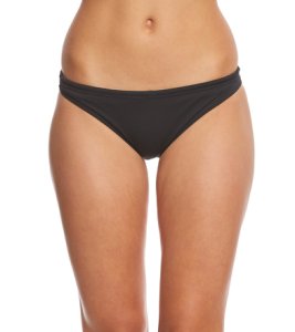 Arena Women's Rulebreaker Real Bikini Bottom - Black/Yellow Star Xxs Size X-Small Polyester - Swimoutlet.com
