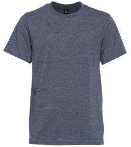 Boys' District Youth Very Important Tee Shirt - Heathered Navy Large Size Large - Swimoutlet.com
