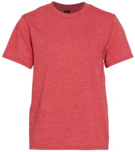 Boys' District Youth Very Important Tee Shirt - Heathered Red Large Size Large - Swimoutlet.com