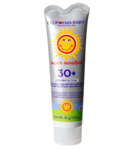 California Baby Super Sensitive Broad Spectrum Spf 30+ Sunscreen No Fragrance - Swimoutlet.com