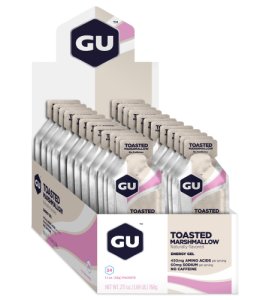 Gu Energy Gel 24 Pack - Toasted Marshmallow - Swimoutlet.com
