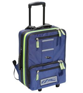 Kemp Premium Ems Suitcase - Navy Blue Nylon - Swimoutlet.com