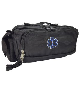 Line2Design Deluxe First Aid Fanny Pack - Black Nylon - Swimoutlet.com