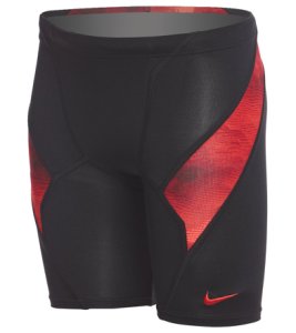 Nike Boys' Cloud Jammer Swimsuit - University Red 22 Polyester/Spandex - Swimoutlet.com