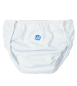 Splash About Diaper Wrap - White Medium/Large 13-40Lbs Cotton - Swimoutlet.com