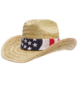 Wet Products American Cowboy Flexfit Hat - Straw - Swimoutlet.com