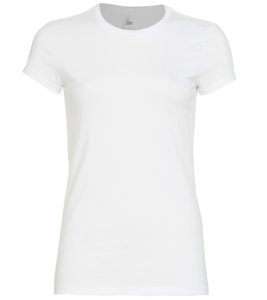 Women's District Fitted Very Important Tee Shirt - White 2Xl - Swimoutlet.com