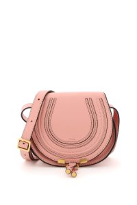 CHLOE' MARCIE MINI CROSSBODY BAG OS Pink Leather