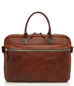 Castelijn & Beerens-Laptop Shoulder Bags - Rein Laptop Bag 15.6 - Brown
