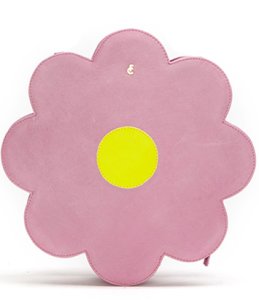 Fabienne Chapot-Crossbody bags - Flower Clutch - Pink