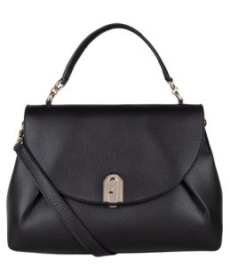Furla-Handbags - Furla Sleek M Top Handle - Black