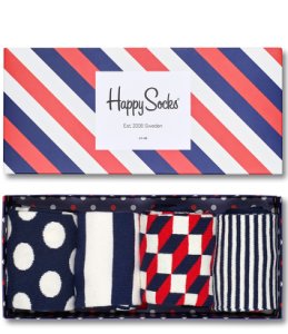Happy Socks-Socks - Big Dot Giftbox - Blue
