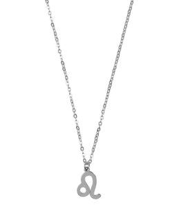 My Jewellery-Necklaces - Ketting Sterrenbeeld Bedel Leeuw - Silver coloured