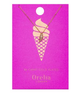 Orelia-Necklaces - Ice Cream Ditsy Necklace - Gold-coloured