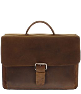 Plevier-Laptop Shoulder Bags - Laptop Bag 553 - Brown