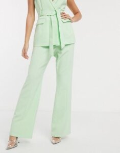 4th + Reckless tailored pants in mint-Green