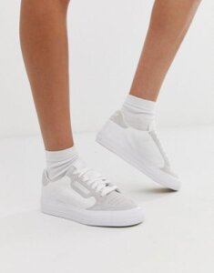 Adidas Originals Continental 80 Vulc sneaker in white